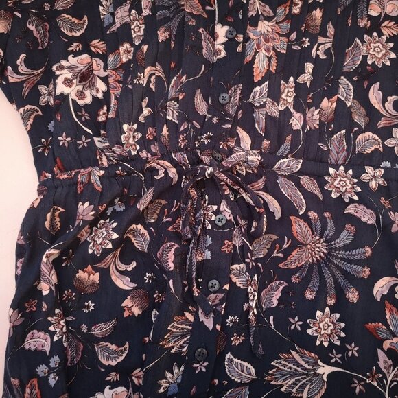 Hilary Radley Ladies Button Front Longer Blouse / Short Dress - Picture 5 of 11